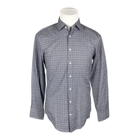 Unisex Seidensticker - Collared shirt, size M - Blue ()