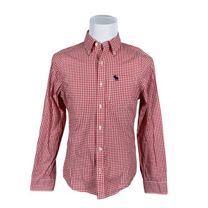 Unisex Abercrombie&Fitch - Collared shirt, size M - Red (1)