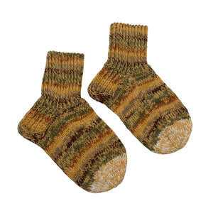 Unisex Handmade - Wool socks, size 39 - Yellow (1)