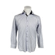 Unisex Yves Enzo - Collared shirt, size M - Blue ()
