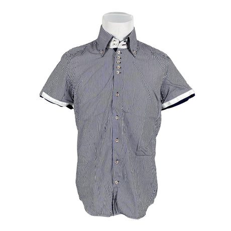 Unisex 7Camicie - Collared shirt, size L - Blue ()
