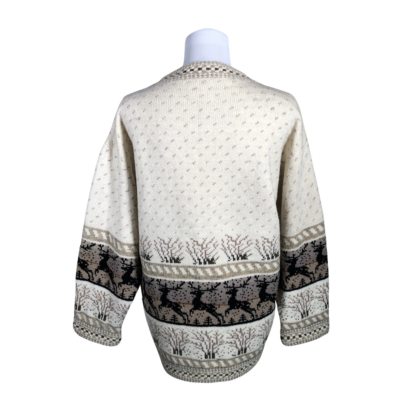 Unisex Handmade - Cardigan, size 42 - Beige (3)