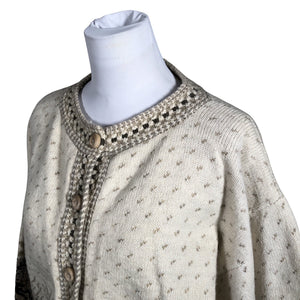 Unisex Handmade - Cardigan, size 42 - Beige (2)