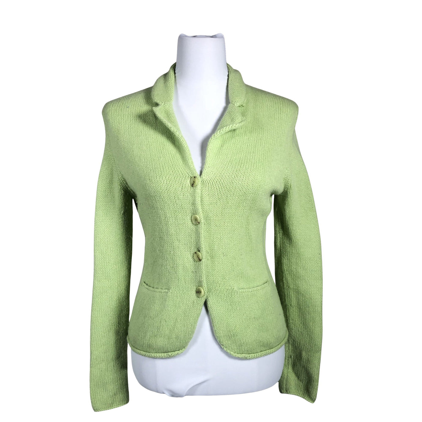 Unisex Repeat - Cardigan, size 38 - Green (1)