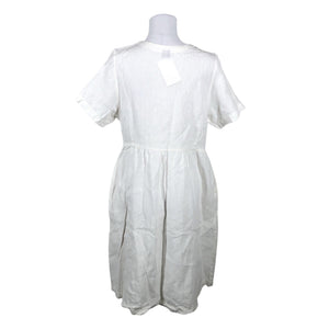 Unisex R-collection - Dress, size 38 - Natural white (2)