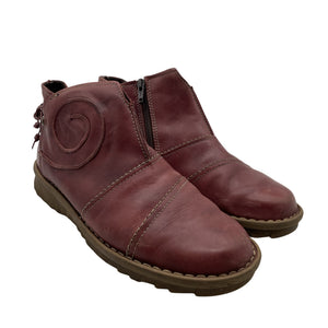 Unisex Josef Seibel - Ankle boots, size 37 - Wine red (2)