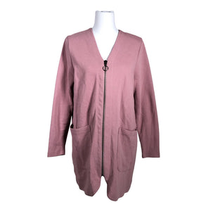 Unisex NOSH - Sweat jacket, size 36 - Light pink (1)