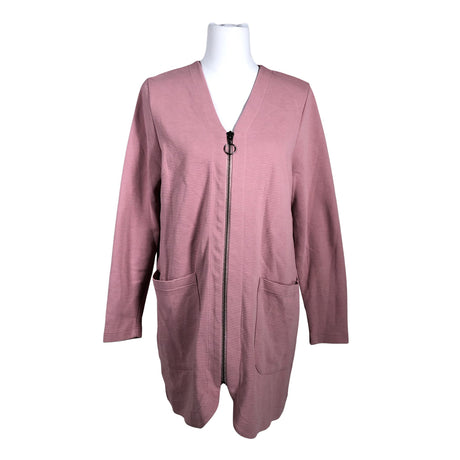 Unisex NOSH - Sweat jacket, size 36 - Light pink ()