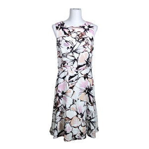 Unisex Your Face - Schiffon dress, size 40 - White (1)