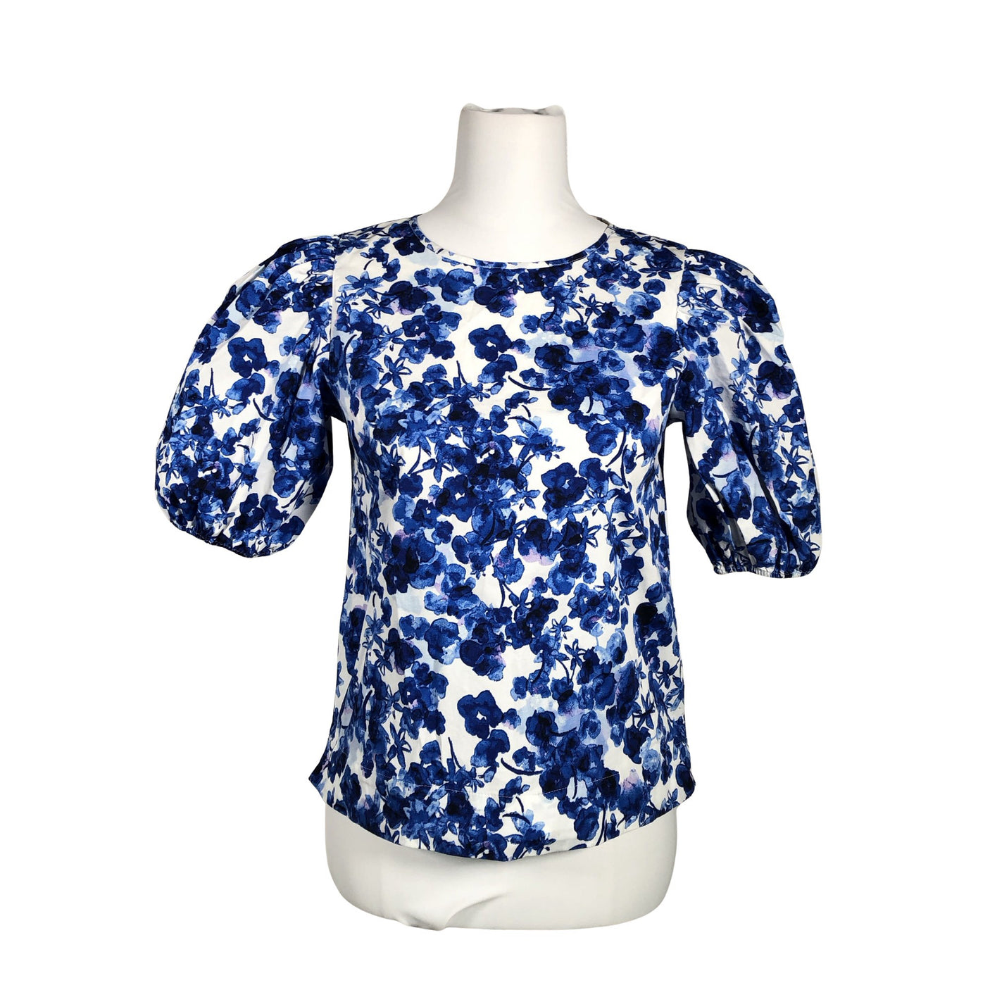 Unisex Esprit - Short-sleeved blouse, size 34 - Blue (1)