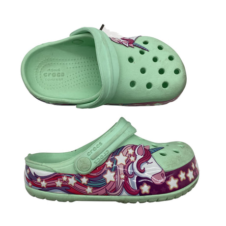 Unisex Crocs - Slip-on shoes, size 25 - Green ()