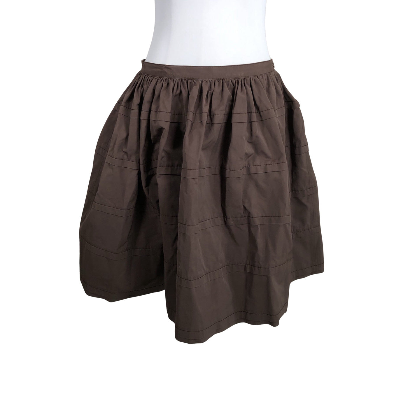 Unisex Red Valentino - Fabric skirt, size 40 - Brown (1)