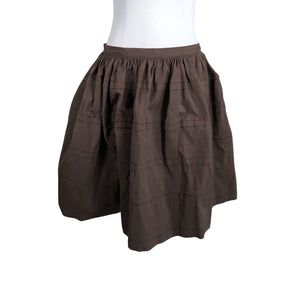 Unisex Red Valentino - Fabric skirt, size 40 - Brown (1)