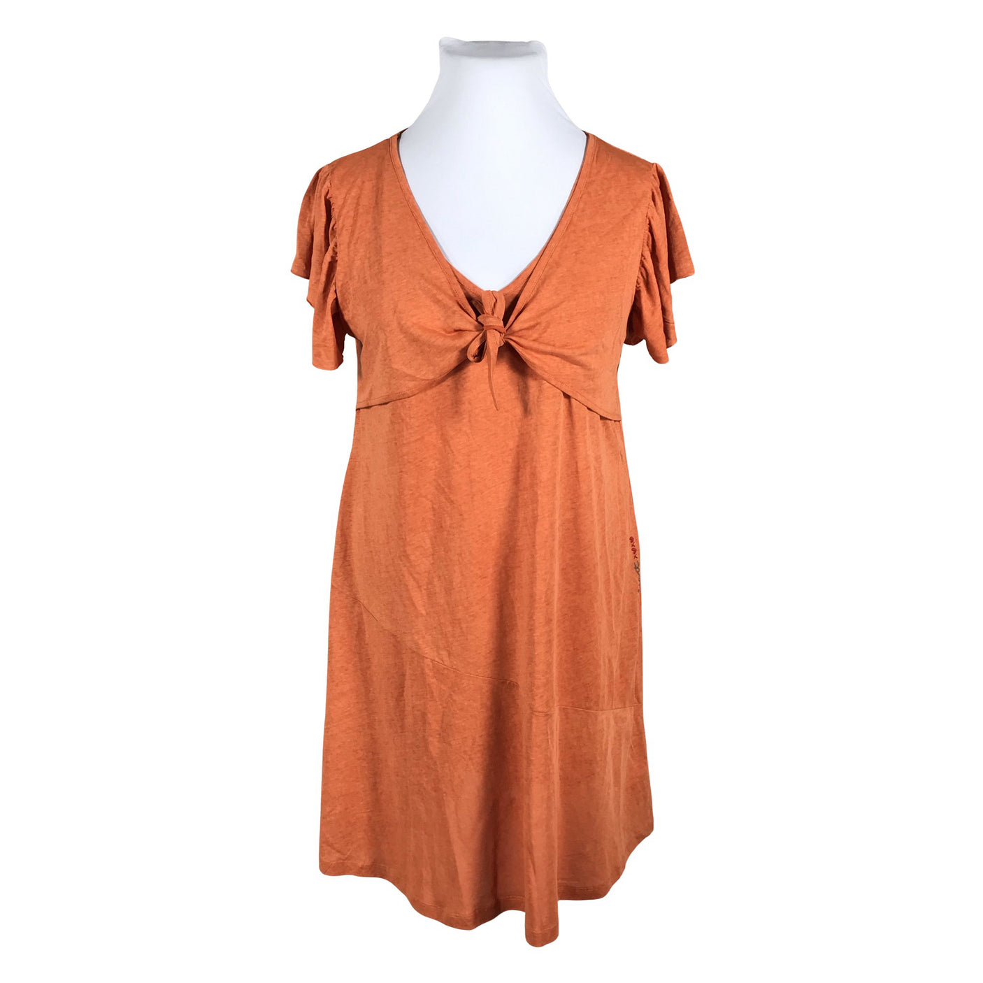 Unisex Odd Molly - Tricot dress, size 44 - Orange (1)