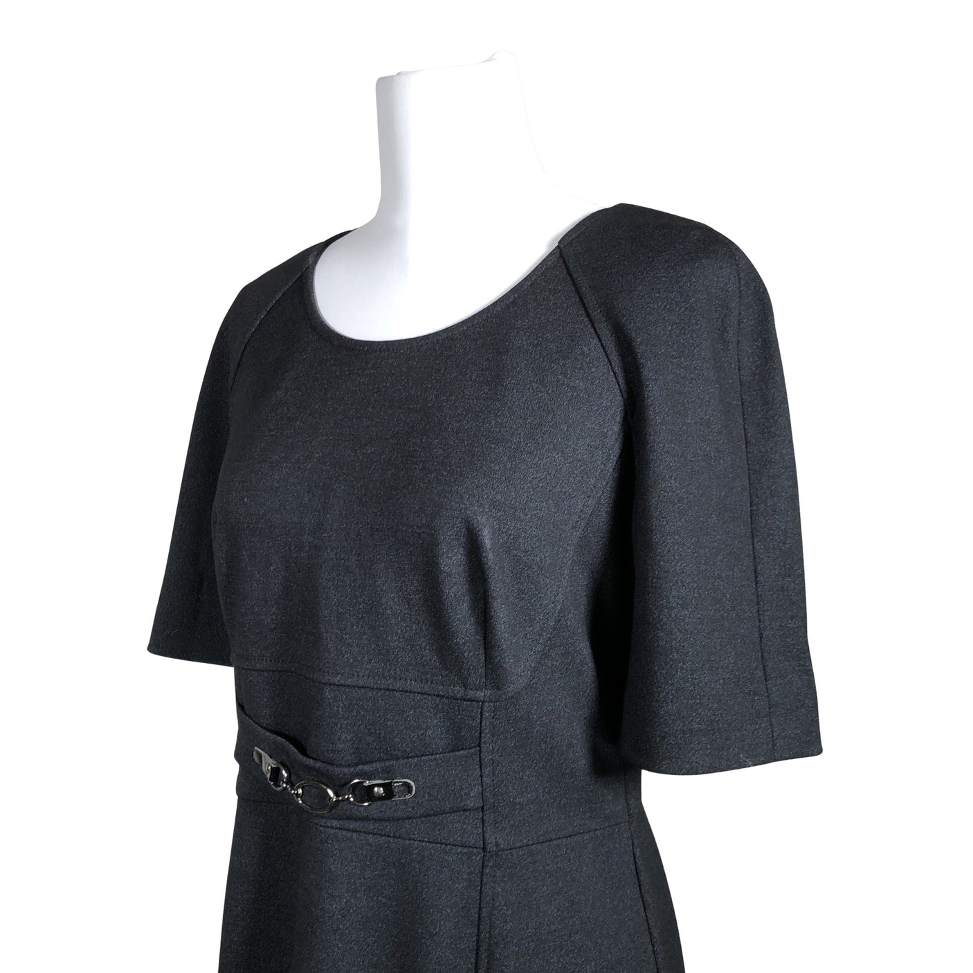 Unisex Andiata - Tricot dress, size 40 - Gray (2)
