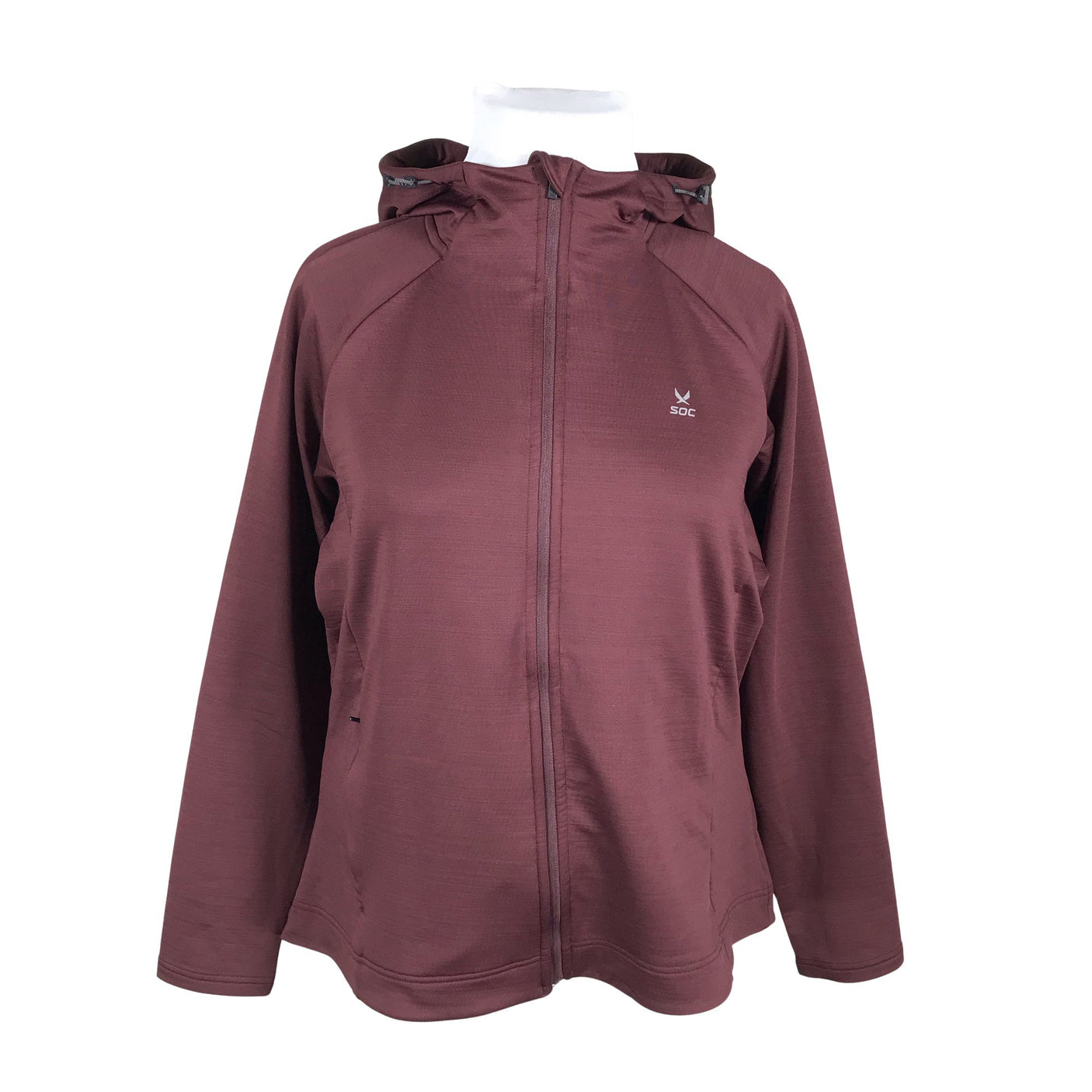 Unisex Soc - Sports jacket, size 44 - Wine red (1)