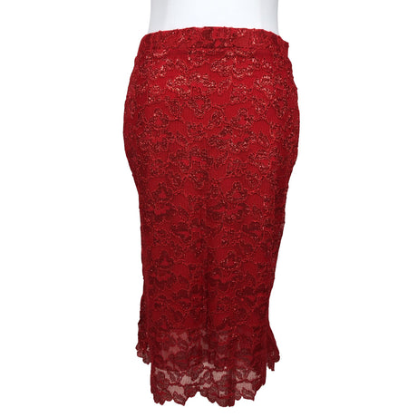 Unisex Roberto Cavalli - Party skirt, size 38 - Red (2)