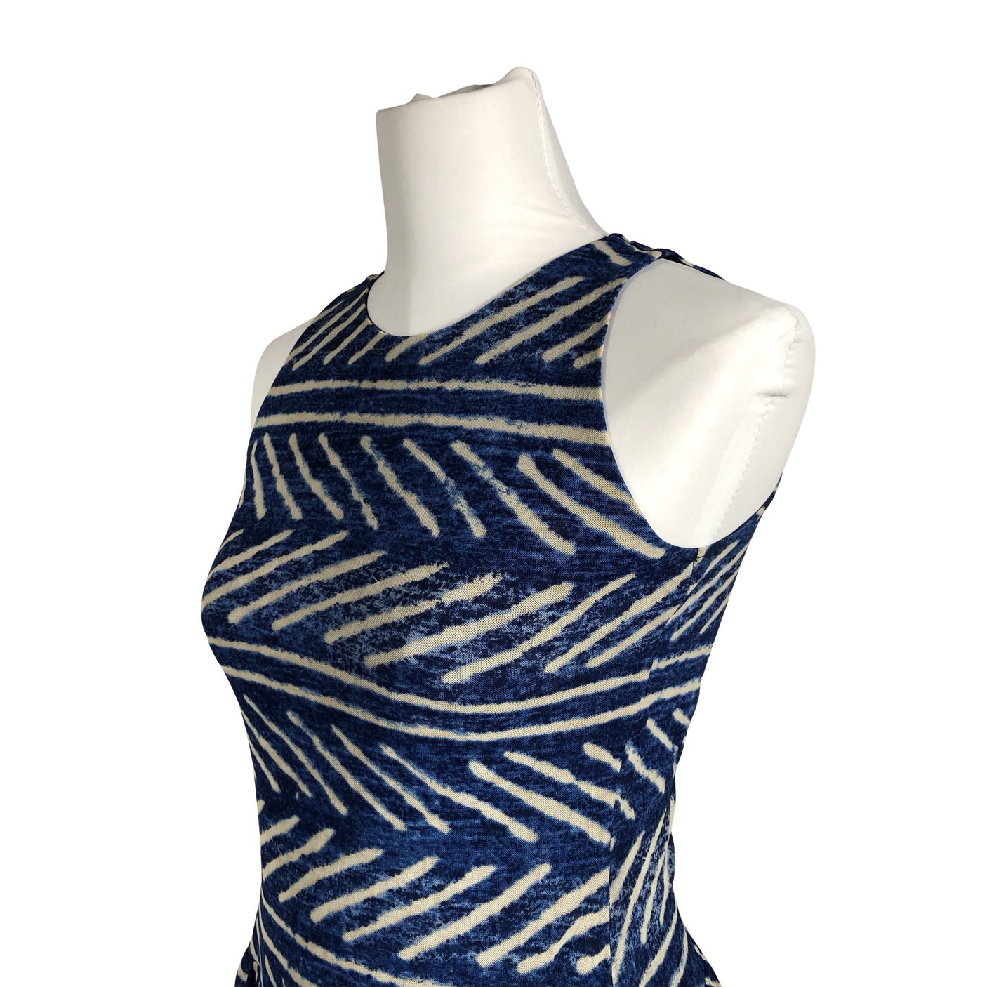Unisex Lauren Ralph Lauren - Tricot dress, size 34 - Blue (2)