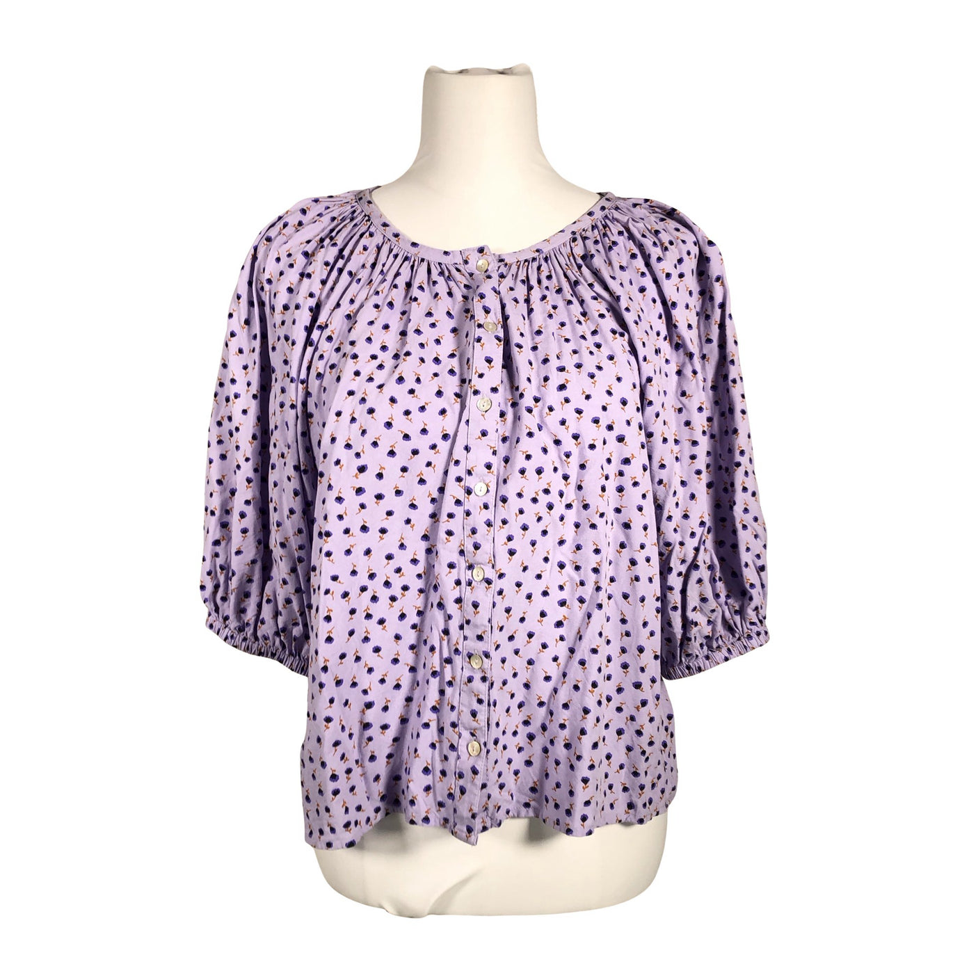 Unisex Lindex - Blouse, size 38 - Violet (1)