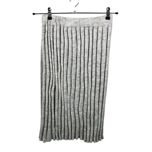 Unisex Handmade - Knit skirt, size 36 - Gray (1)