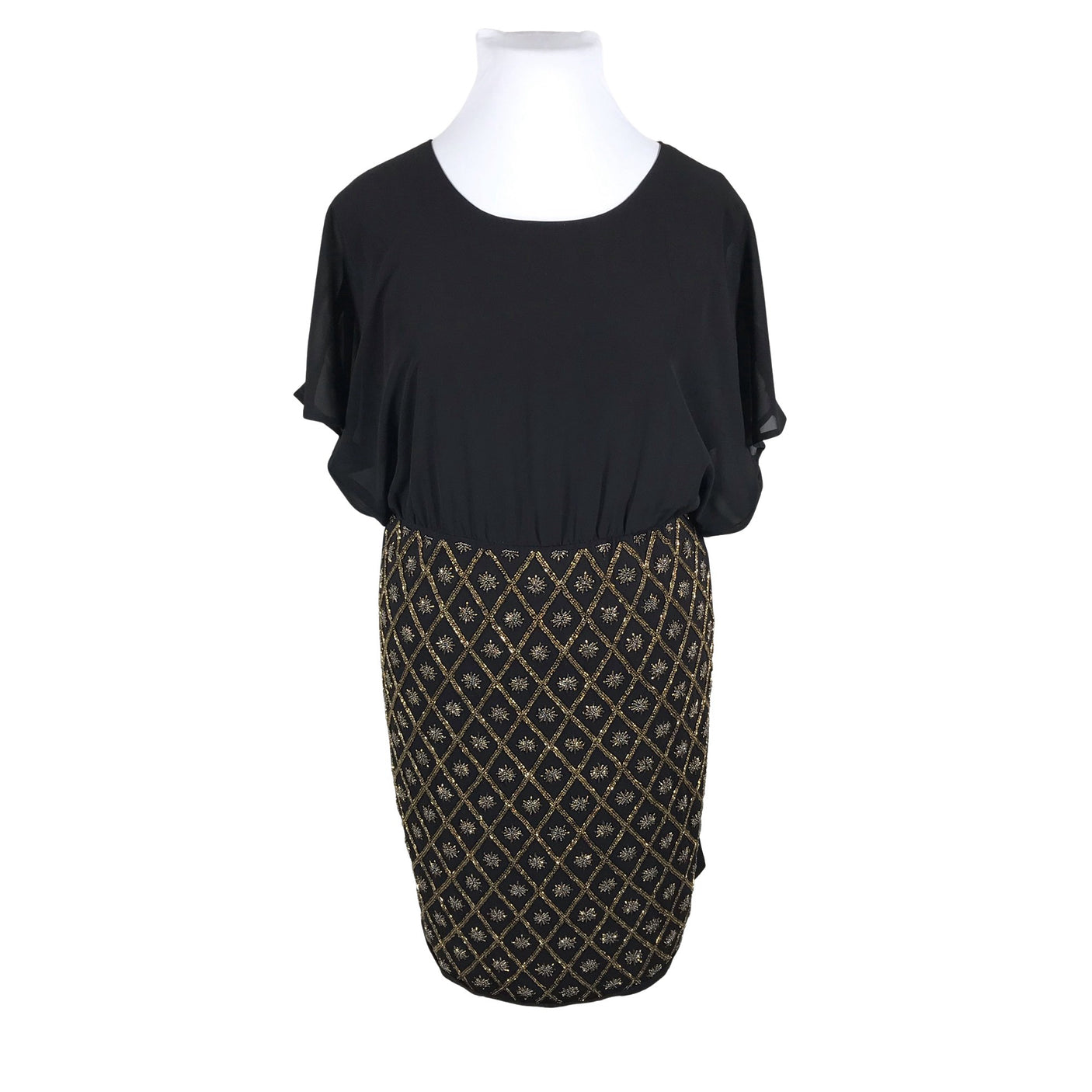 Unisex Junarose - Party dress, size 44 - Black (1)