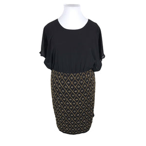 Unisex Junarose - Party dress, size 44 - Black (1)