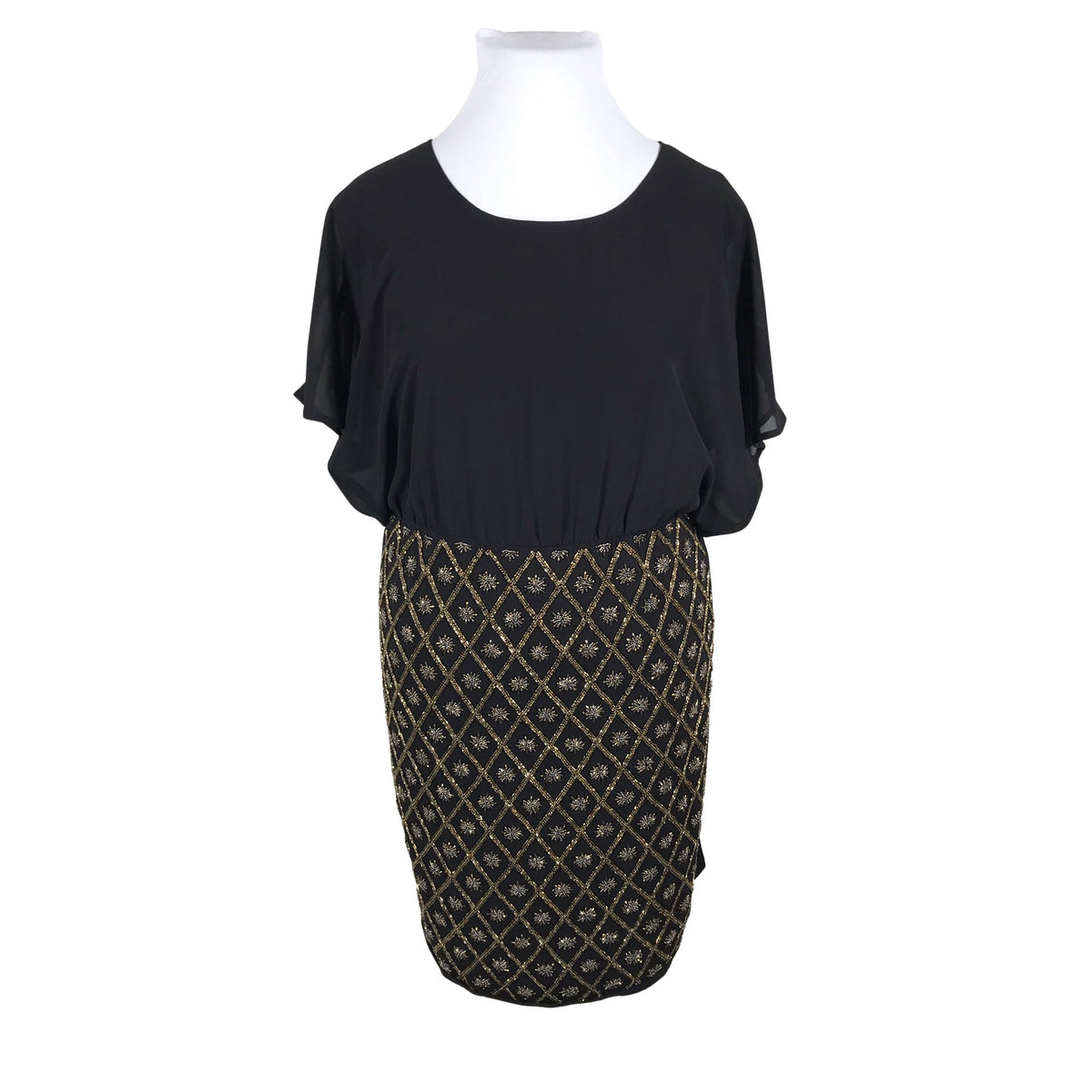 Unisex Junarose - Party dress, size 44 - Black (1)