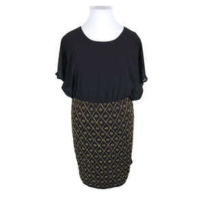 Unisex Junarose - Party dress, size 44 - Black (1)
