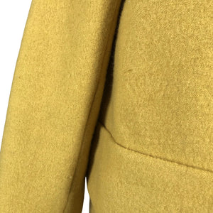 Unisex COS - Wool coat, size 42 - Yellow (2)