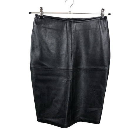 Unisex Benetton - Leather skirt, size 36 - Black ()
