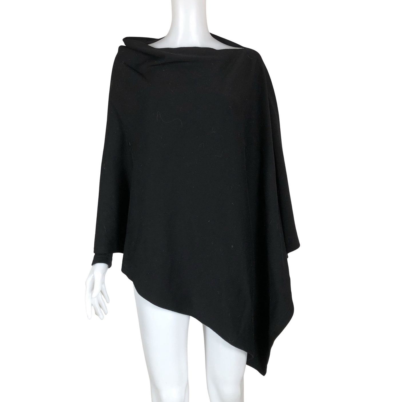 Unisex Design Pylsy - Poncho, size 40 - Black (1)