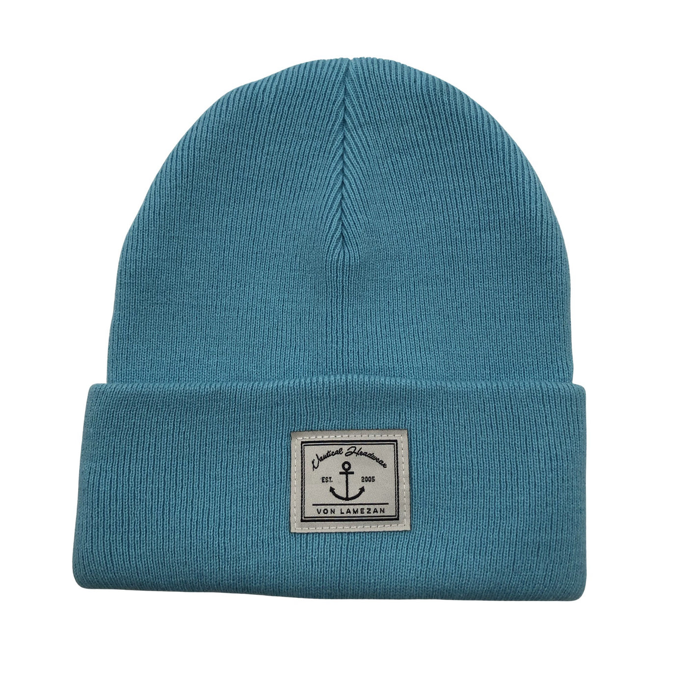 Unisex Von Lamezan - Winter beanie, size 52 - 54 cm - Light blue (1)