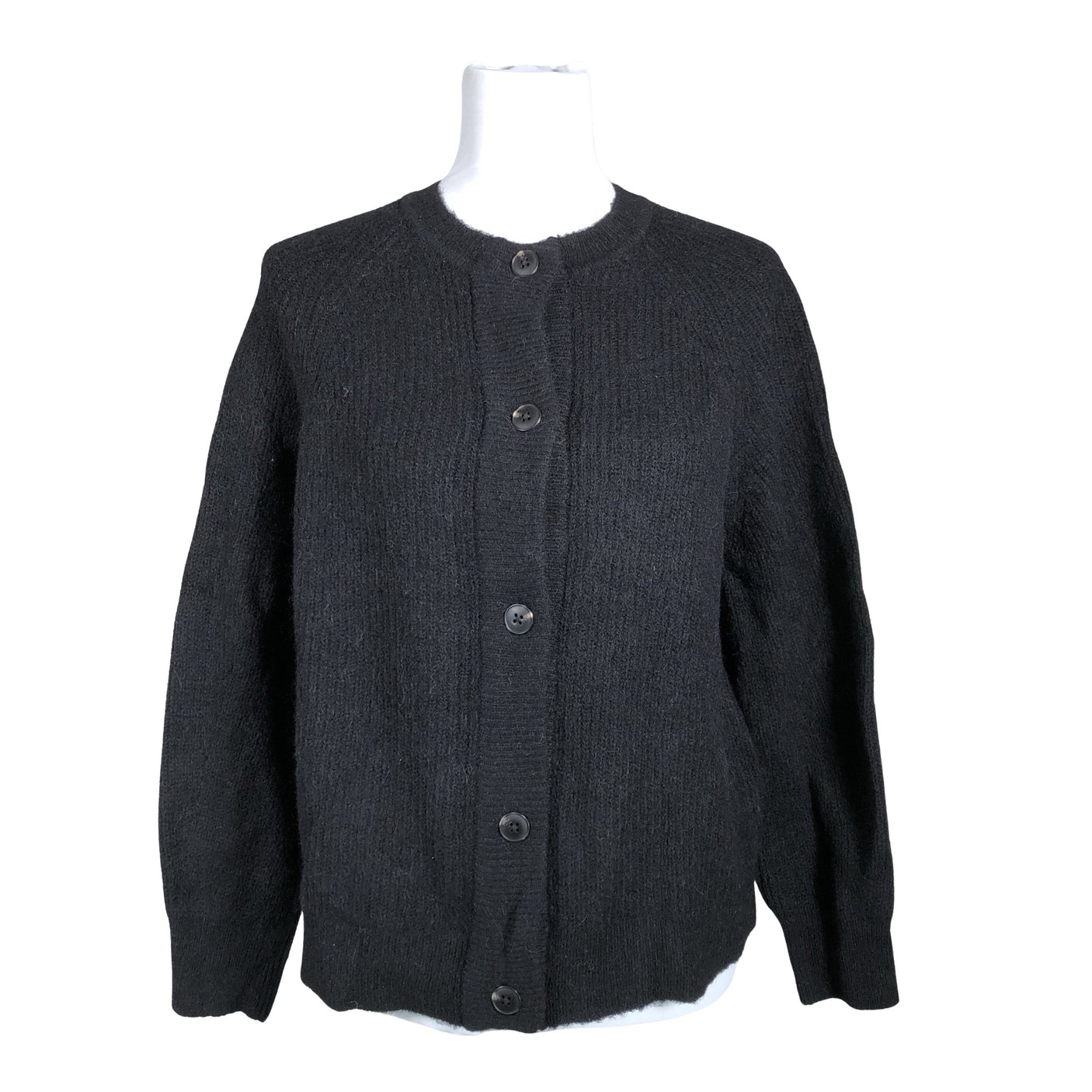 Unisex Selected - Cardigan, size 38 - Black (1)