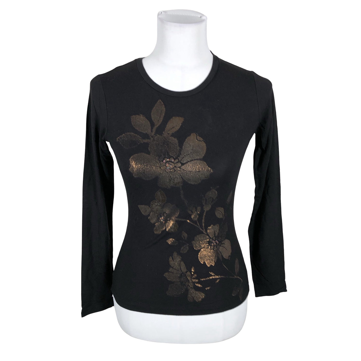 Unisex Benetton - Tricot shirt, size 32 - Black (1)