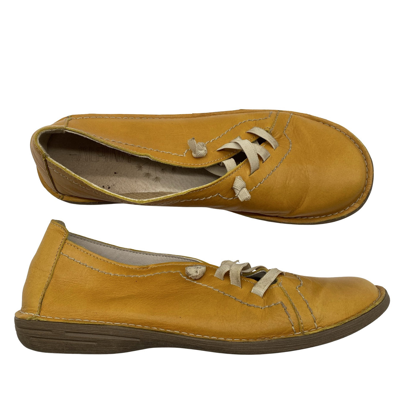 Unisex Alpina - Walking shoes, size 37 - Yellow (1)