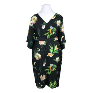 Unisex Uhana Design - Schiffon dress, size 42 - Black (2)