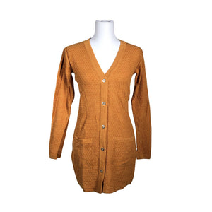 Unisex Alpa - Cardigan, size 36 - Orange (1)