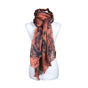 Unisex Beck Söndergaard - Scarf, size Maxi - Orange (1)