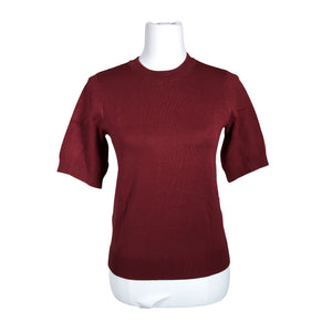 Unisex Y.A.S - Sweater, size 34 - Wine red (1)