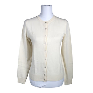 Unisex Benetton - Cardigan, size 36 - Natural white (1)