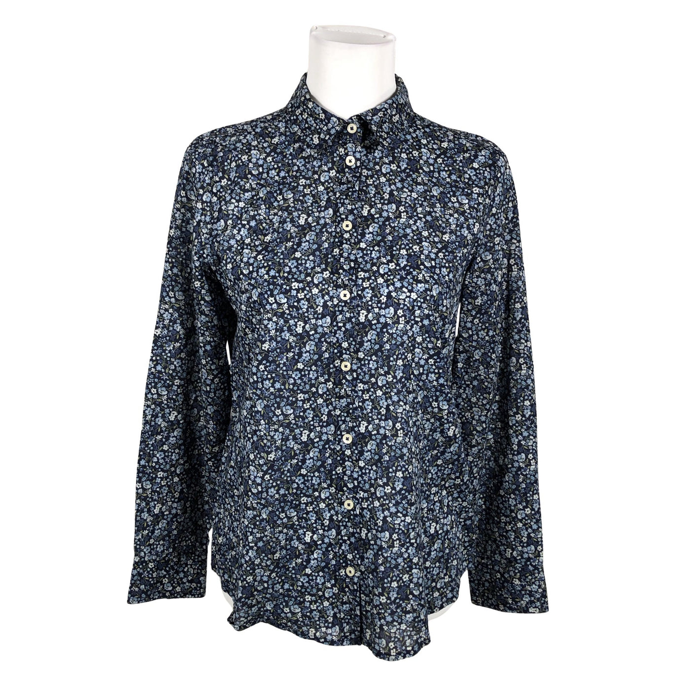 Unisex Benetton - Collared shirt, size 36 - Blue (1)