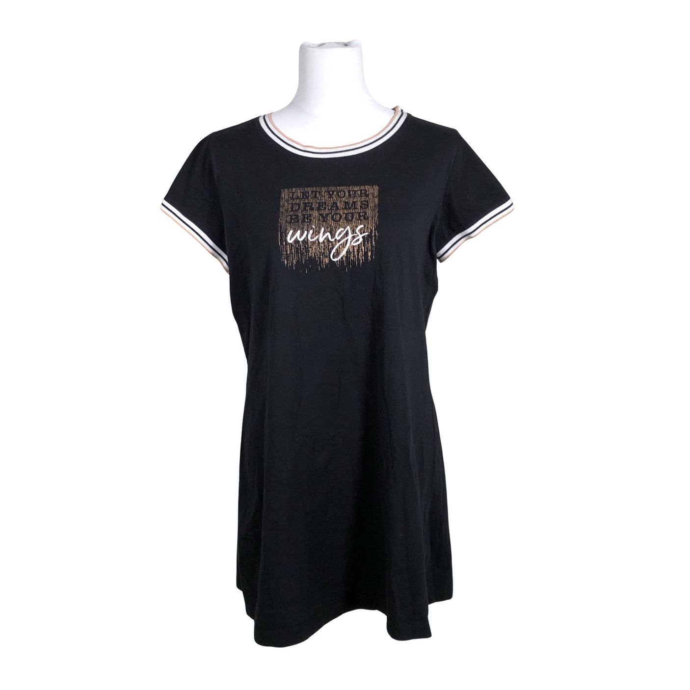 Unisex Vivance - Tricot tunic, size 40 - Black (1)