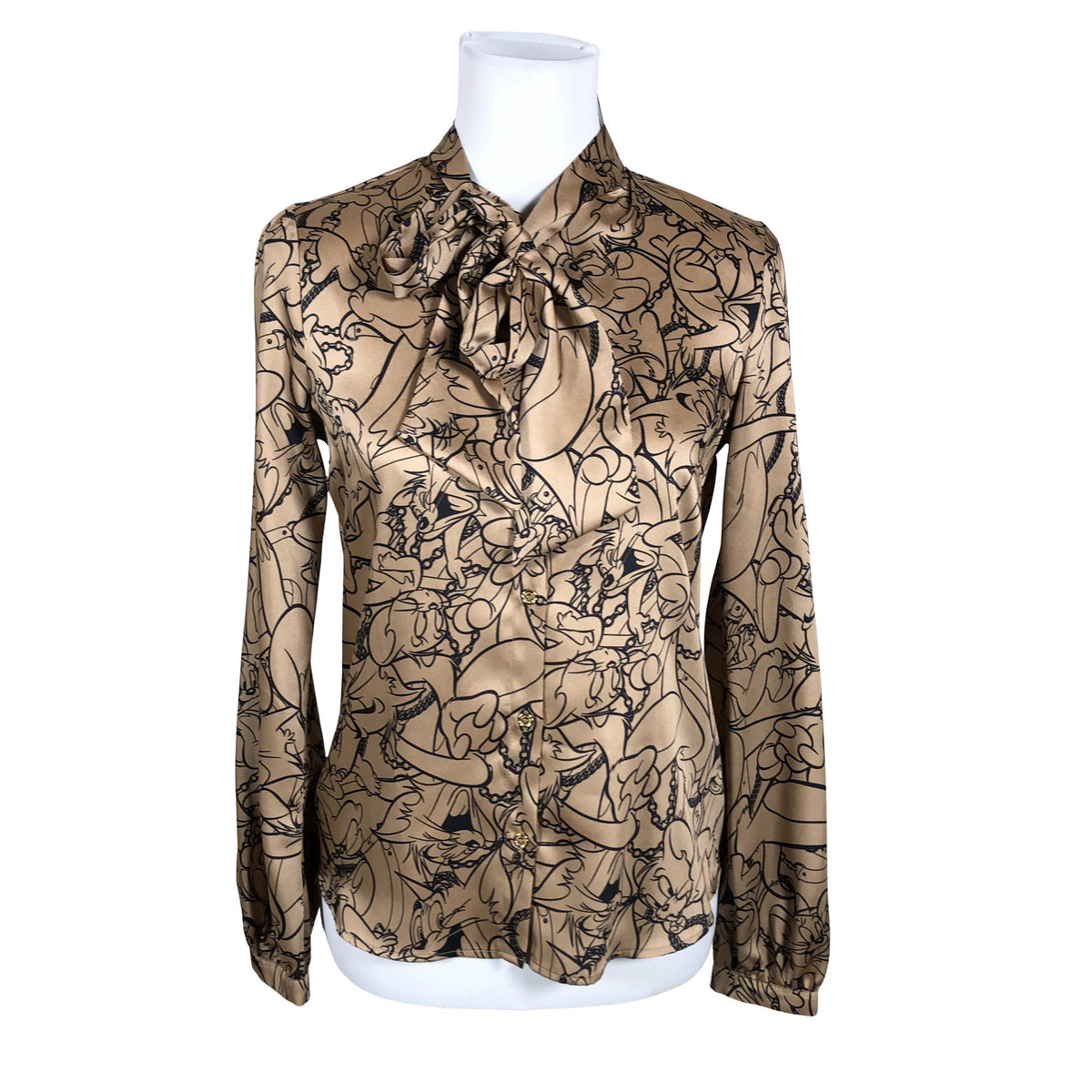 Unisex Benetton - Blouse, size 36 - Beige (1)