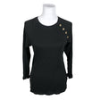 Unisex Lauren Ralph Lauren - Tricot shirt, size 40 - Black ()