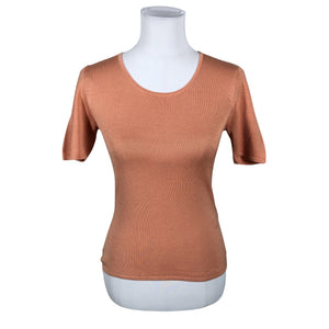 Unisex August Silk - T-shirt, size 36 - Orange (1)