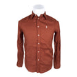 Unisex Polo Ralph Lauren - Collared shirt, size XS - Brown ()