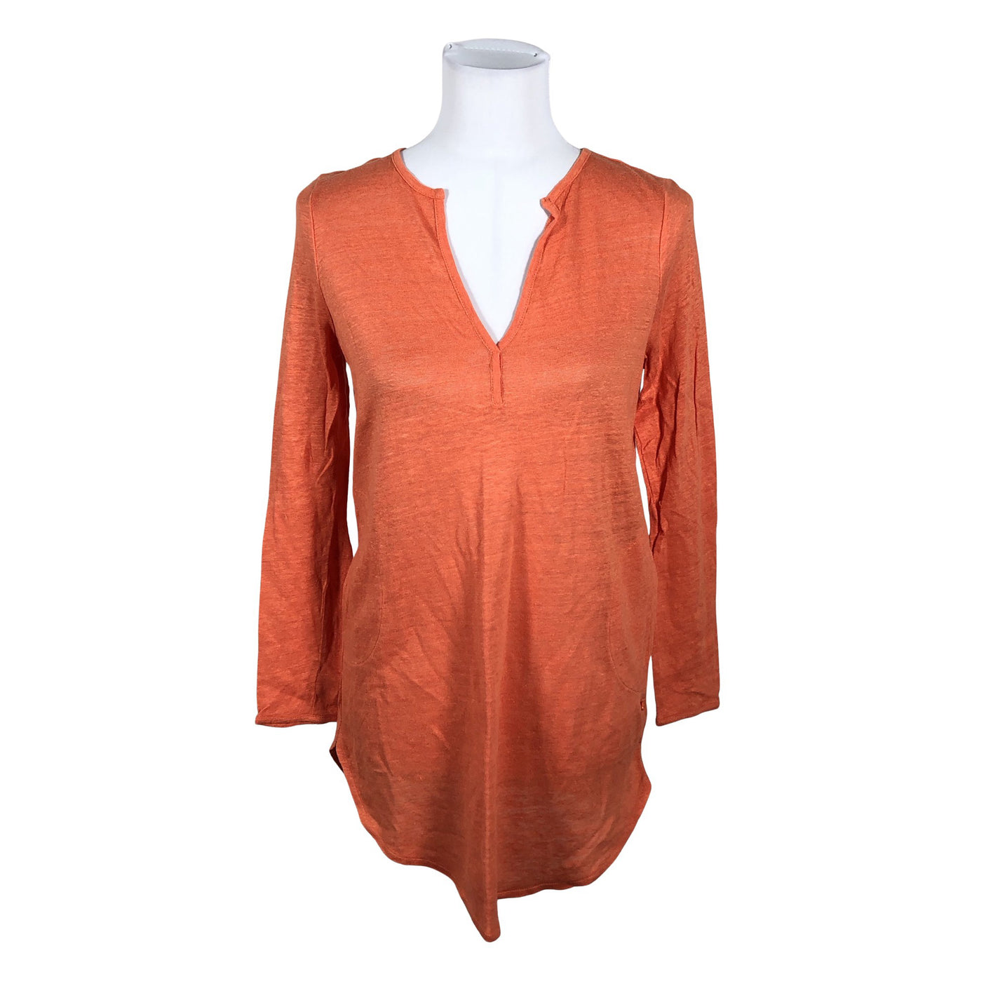 Unisex Marc O'Polo - Tricot shirt, size 36 - Orange (1)