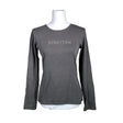 Unisex Benetton - Tricot shirt, size 38 - Gray ()