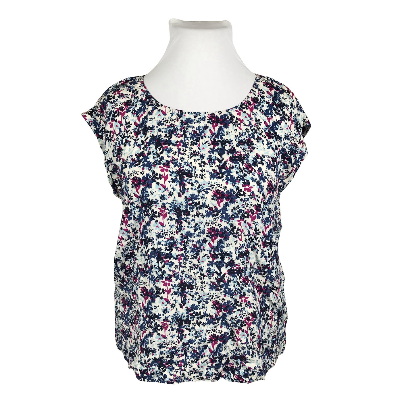 Unisex Esprit - Short-sleeved blouse, size 42 - White (1)
