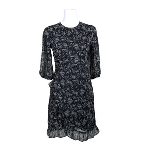 Unisex Marella - Schiffon dress, size 34 - Blue (1)